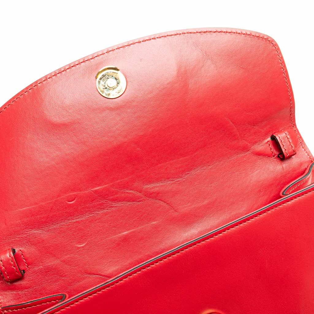 Gucci Small Leather Zumi Satchel - Image 13