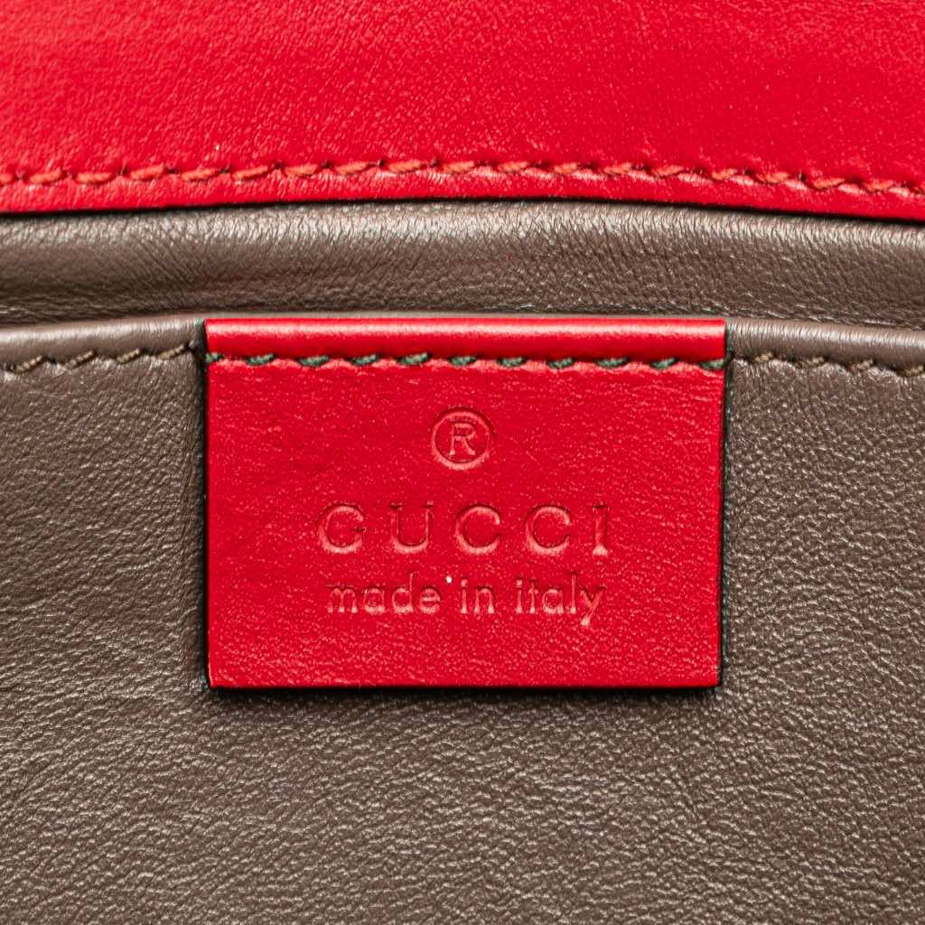 Gucci Small Leather Zumi Satchel - Side view