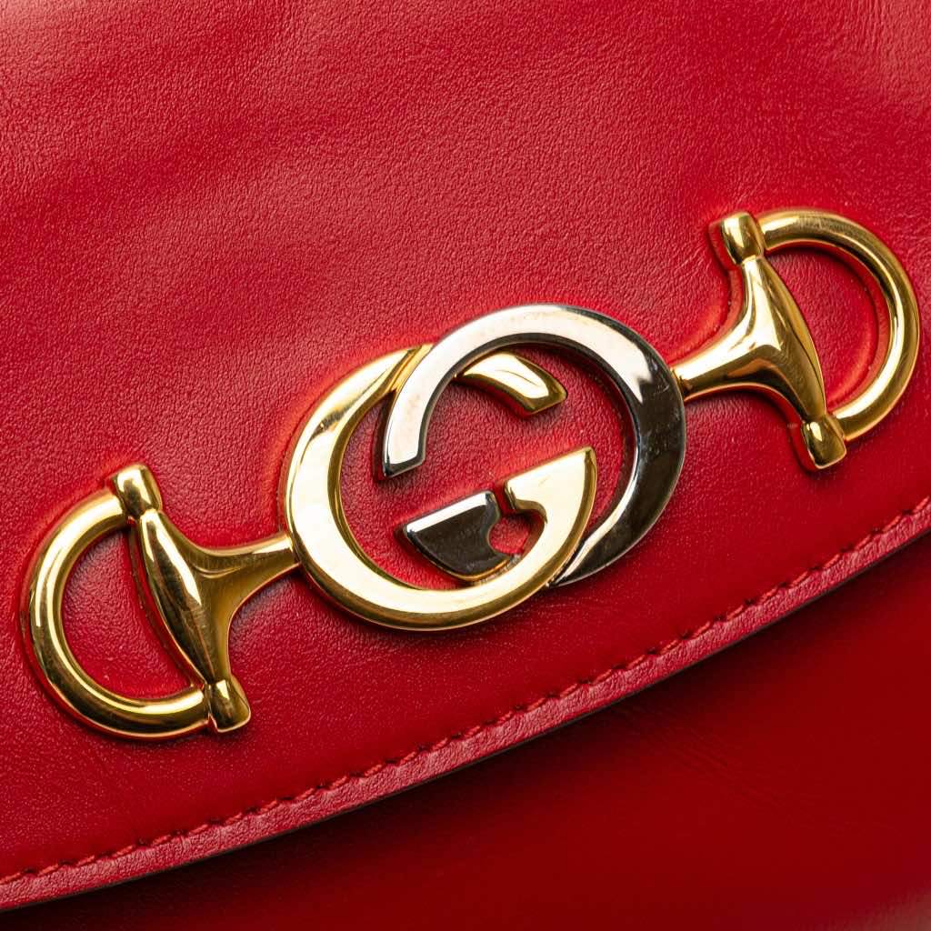 Gucci Small Leather Zumi Satchel - Detail 2