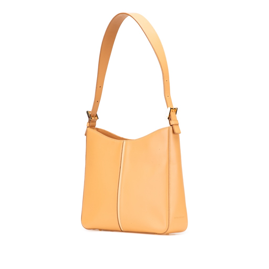 Burberry Leather Shoulder Bag - Back view