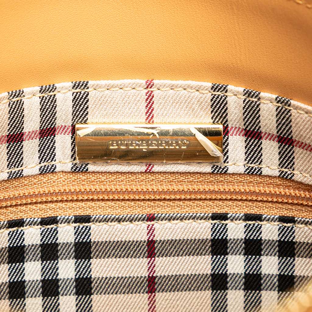 Burberry Leather Shoulder Bag - Side view