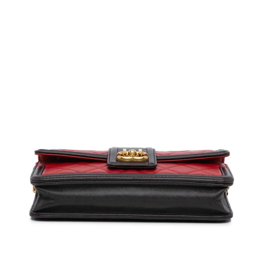 Chanel Lambskin Elegant CC Wallet On Chain - 3