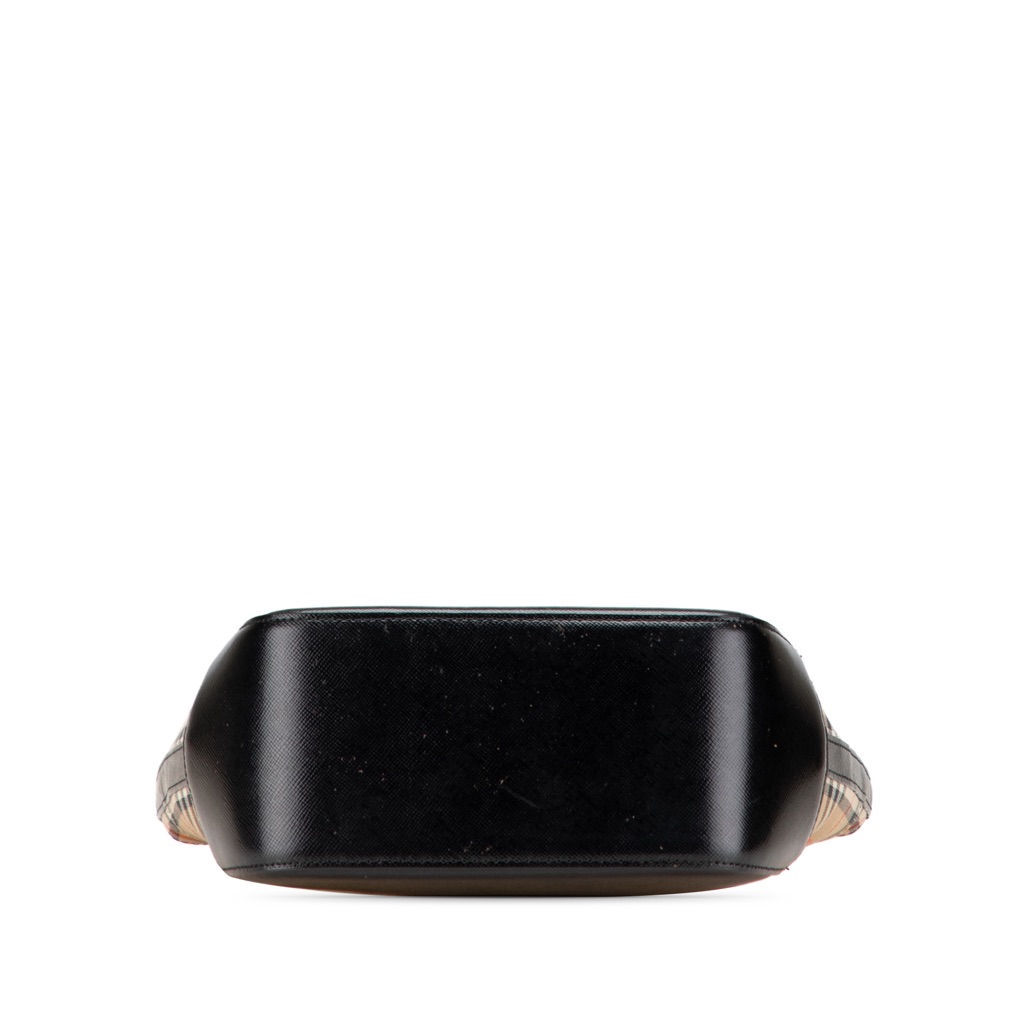 Burberry Haymarket Check Canvas Handbag - 3