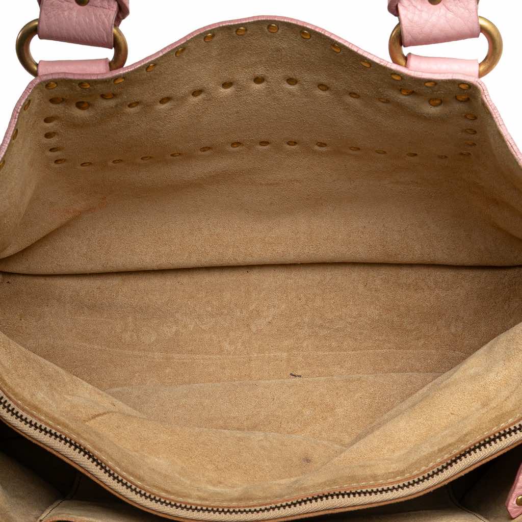 Celine Studded Leather Boogie Handbag - 4