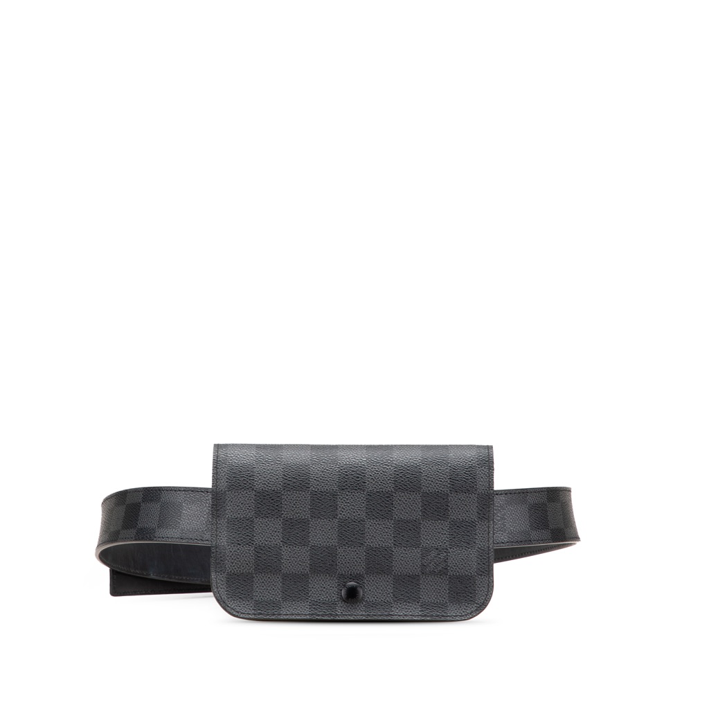 Louis Vuitton Damier Graphite Pochette Homme Ceinture