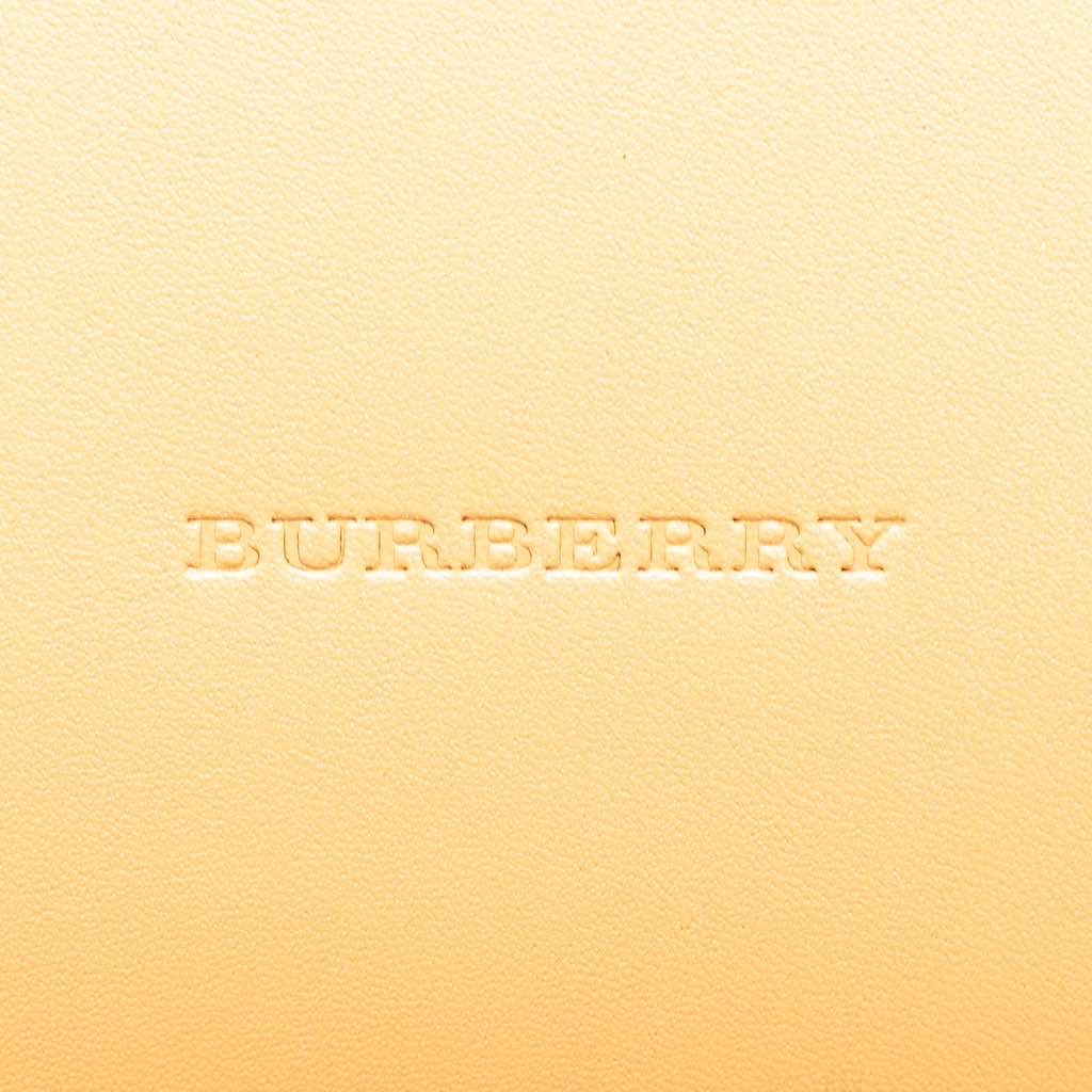 Burberry Leather Tote - Side view
