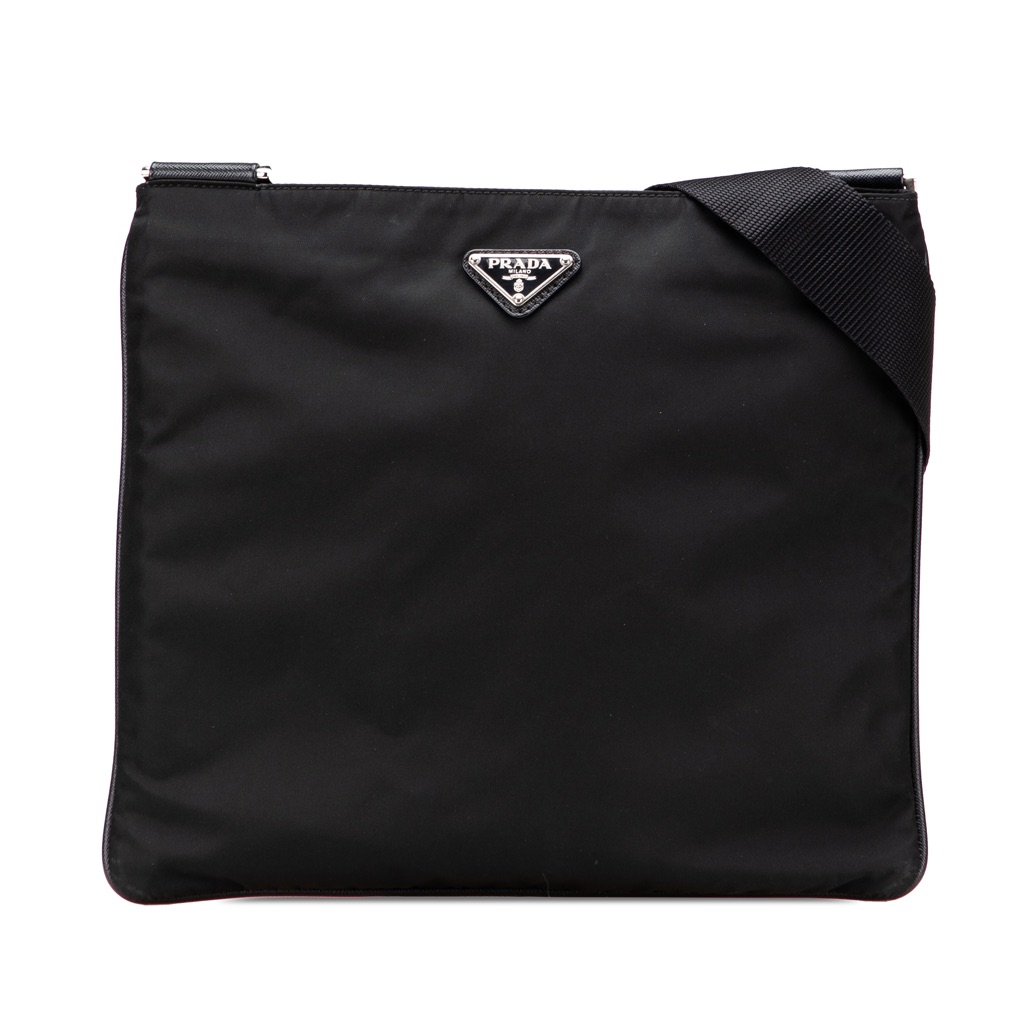 Prada Tessuto Zip Top Crossbody