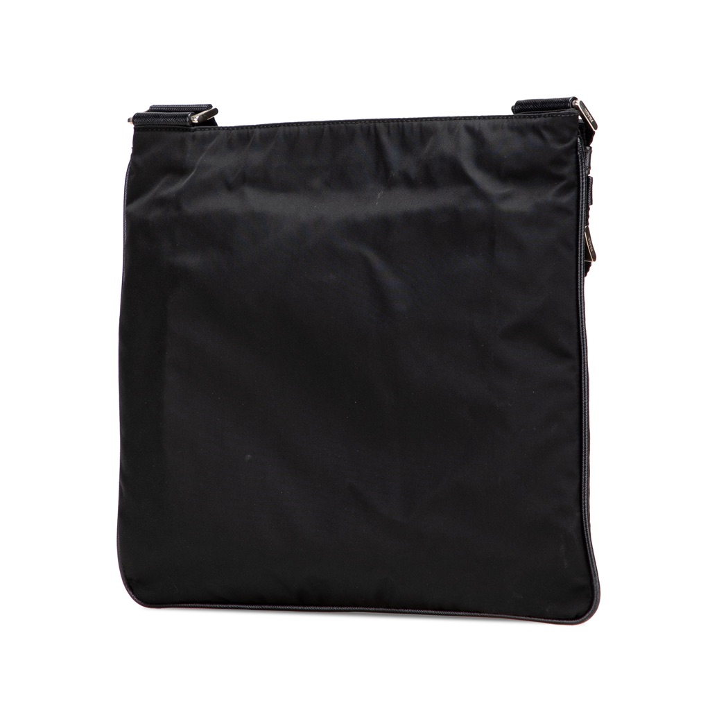 Prada Tessuto Zip Top Crossbody - Back view