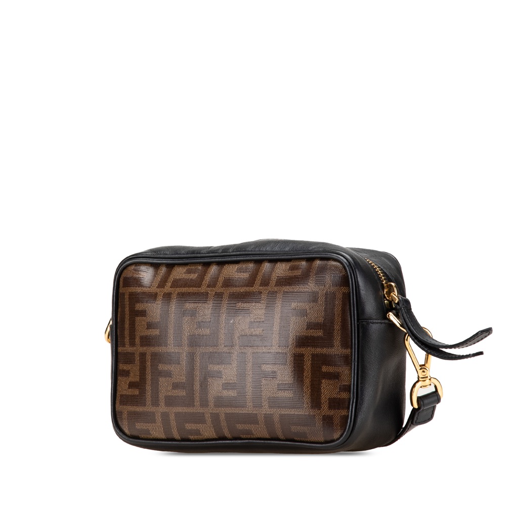Fendi Zucca Coated Canvas Camera Crossbody - 2