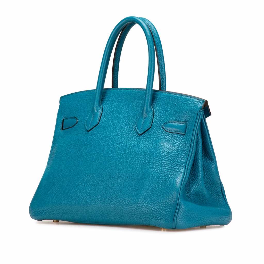 Hermès Clemence Birkin Retourne 30 - Back view