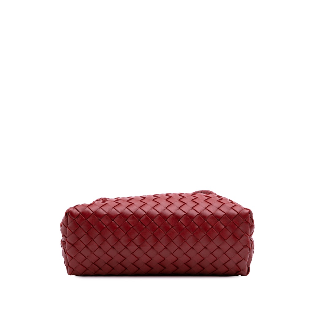 Bottega Veneta Lambskin Intrecciato East West Andiamo Top Handle Bag - 3