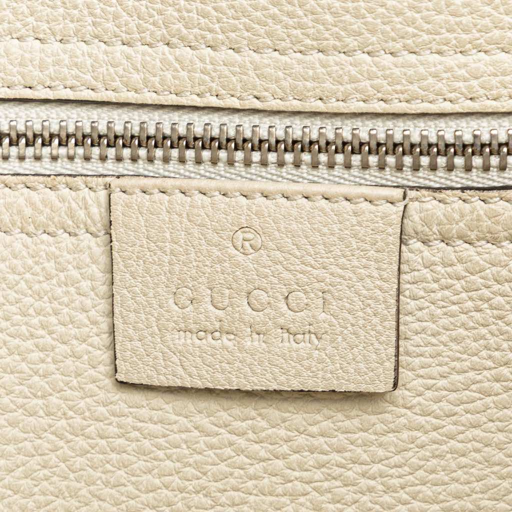 Gucci Small Grained Calfskin Soft Jackie Tote - 5