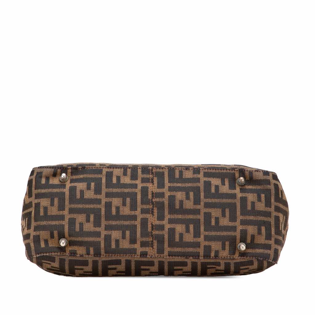 Fendi Small Zucca Canvas Twins Tote - 3