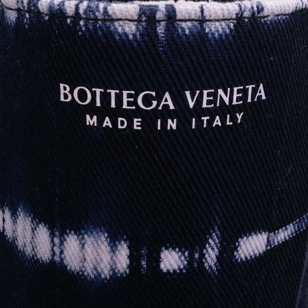 Bottega Veneta Large Denim Intrecciato Tie Dye Arco Tote - Side view