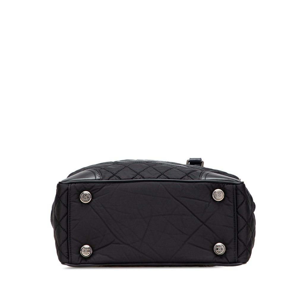 Chanel Paris New York Quilted Nylon Tote - Image 6