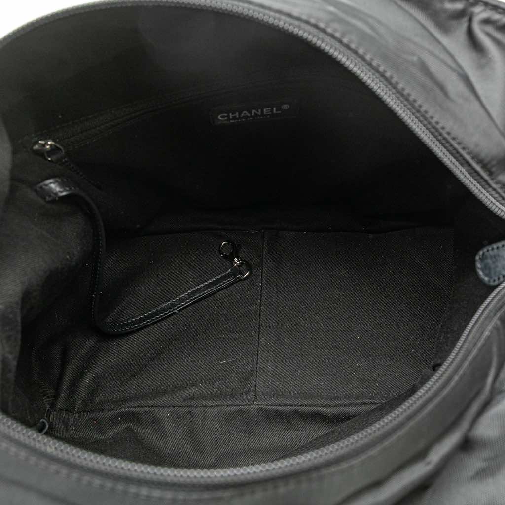 Chanel Paris New York Quilted Nylon Tote - 4