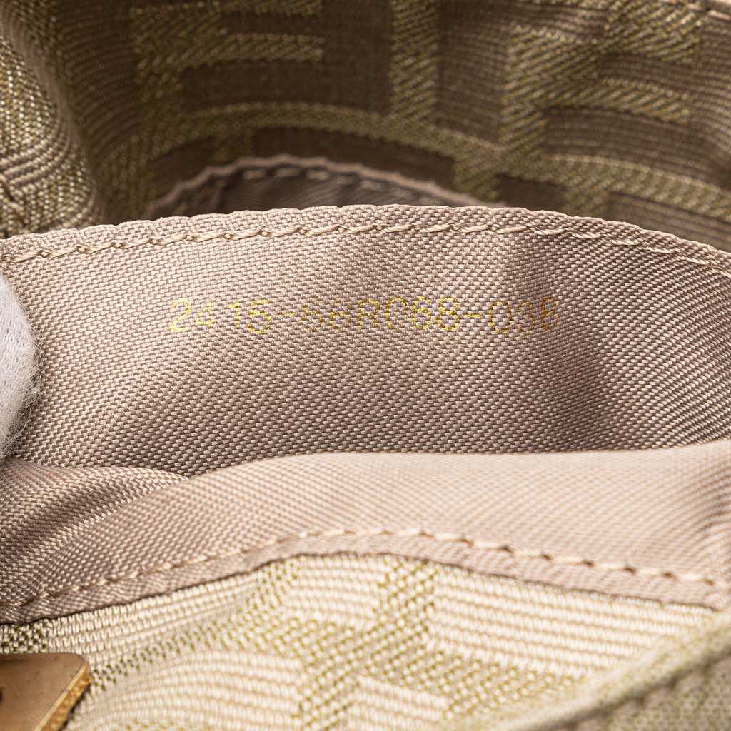 Fendi Zucca Canvas Shoulder Bag - Detail 1