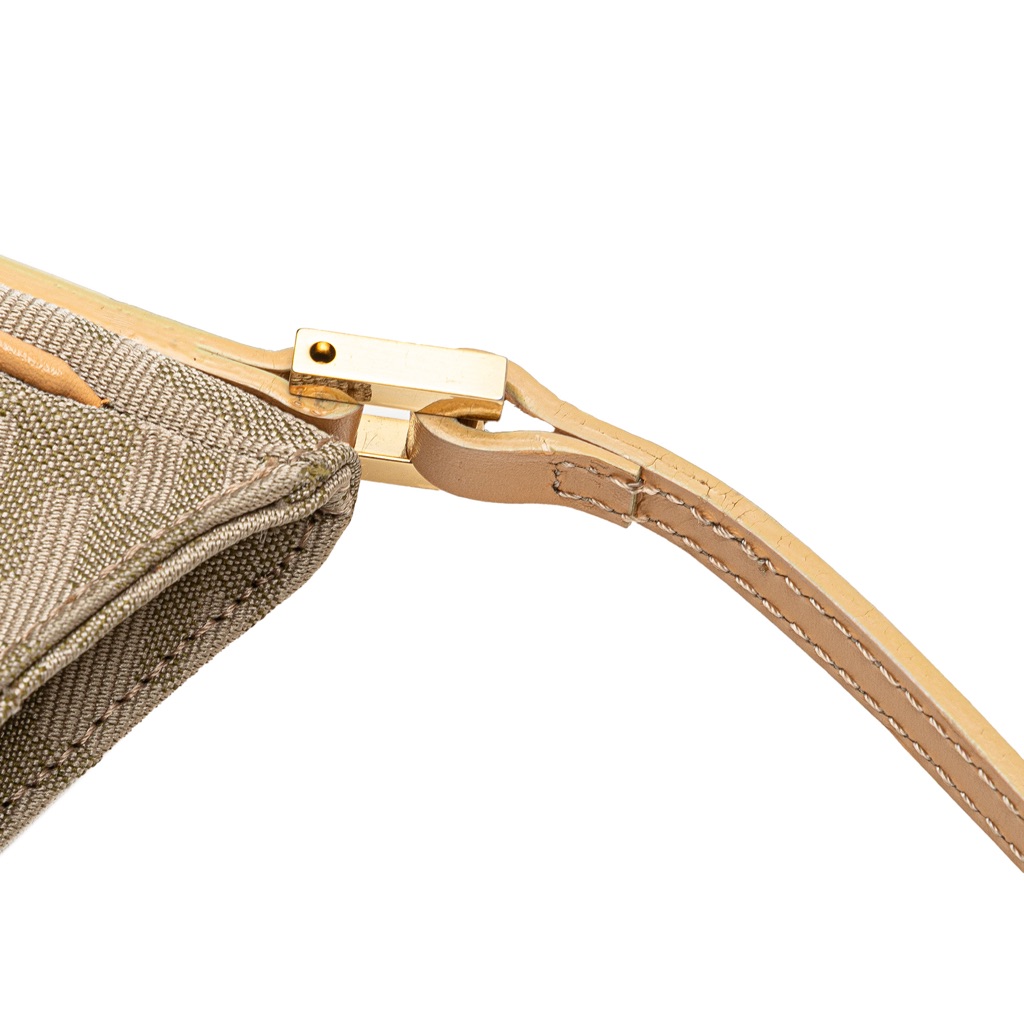 Fendi Zucca Canvas Shoulder Bag - Image 12