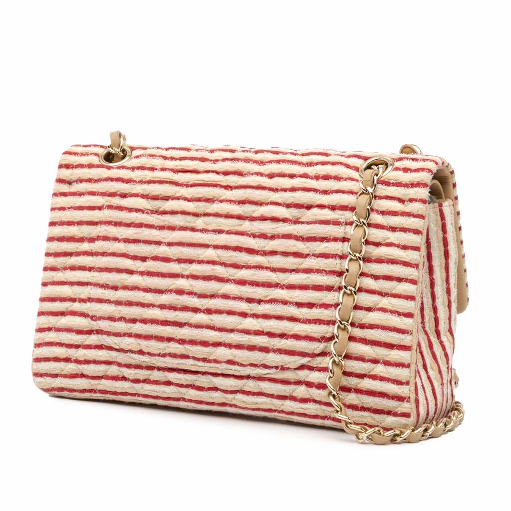Chanel Medium Classic Jersey Coco Sailor Double Flap - 2