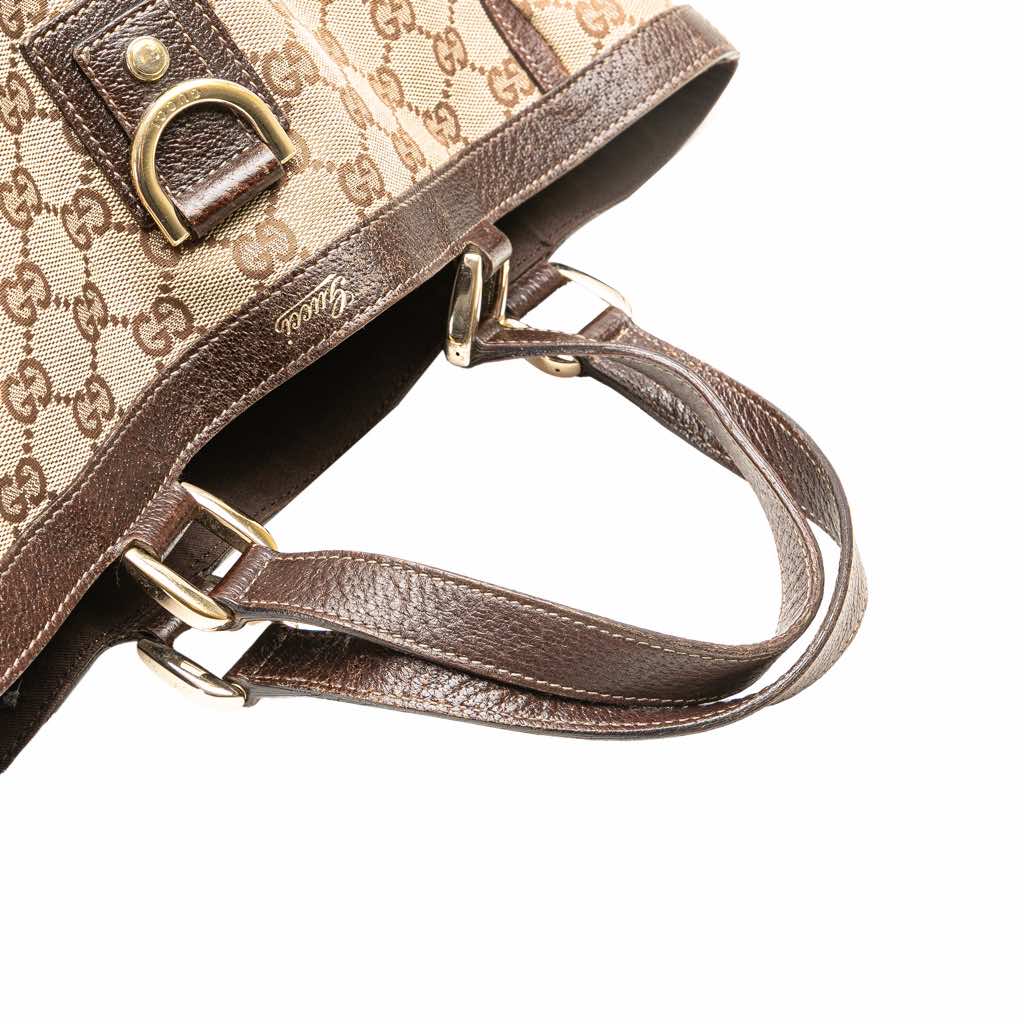 Gucci GG Canvas Abbey D Ring Tote - Image 13