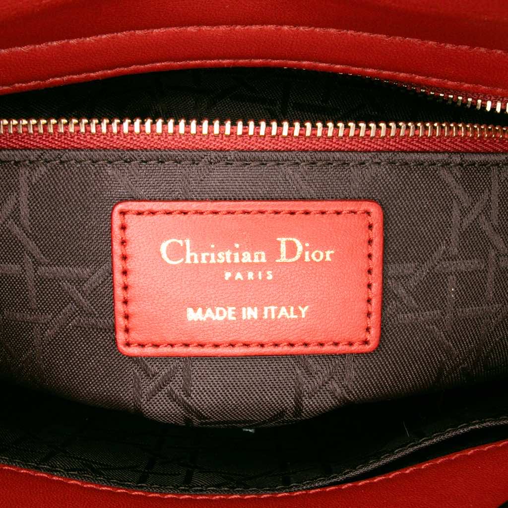 Dior Small Lambskin Cannage My ABCDior Lady Dior - 5