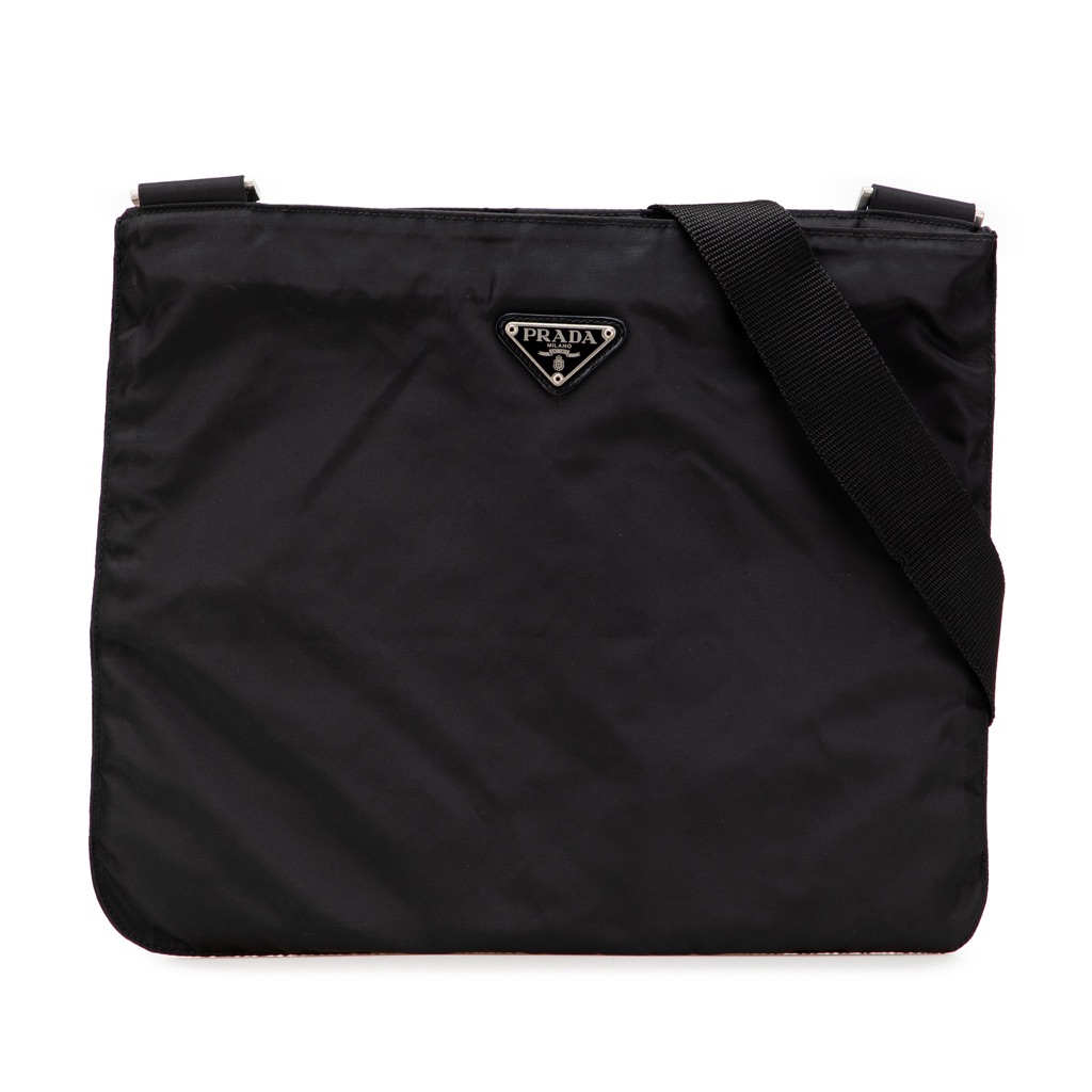Prada Tessuto Zip Top Crossbody