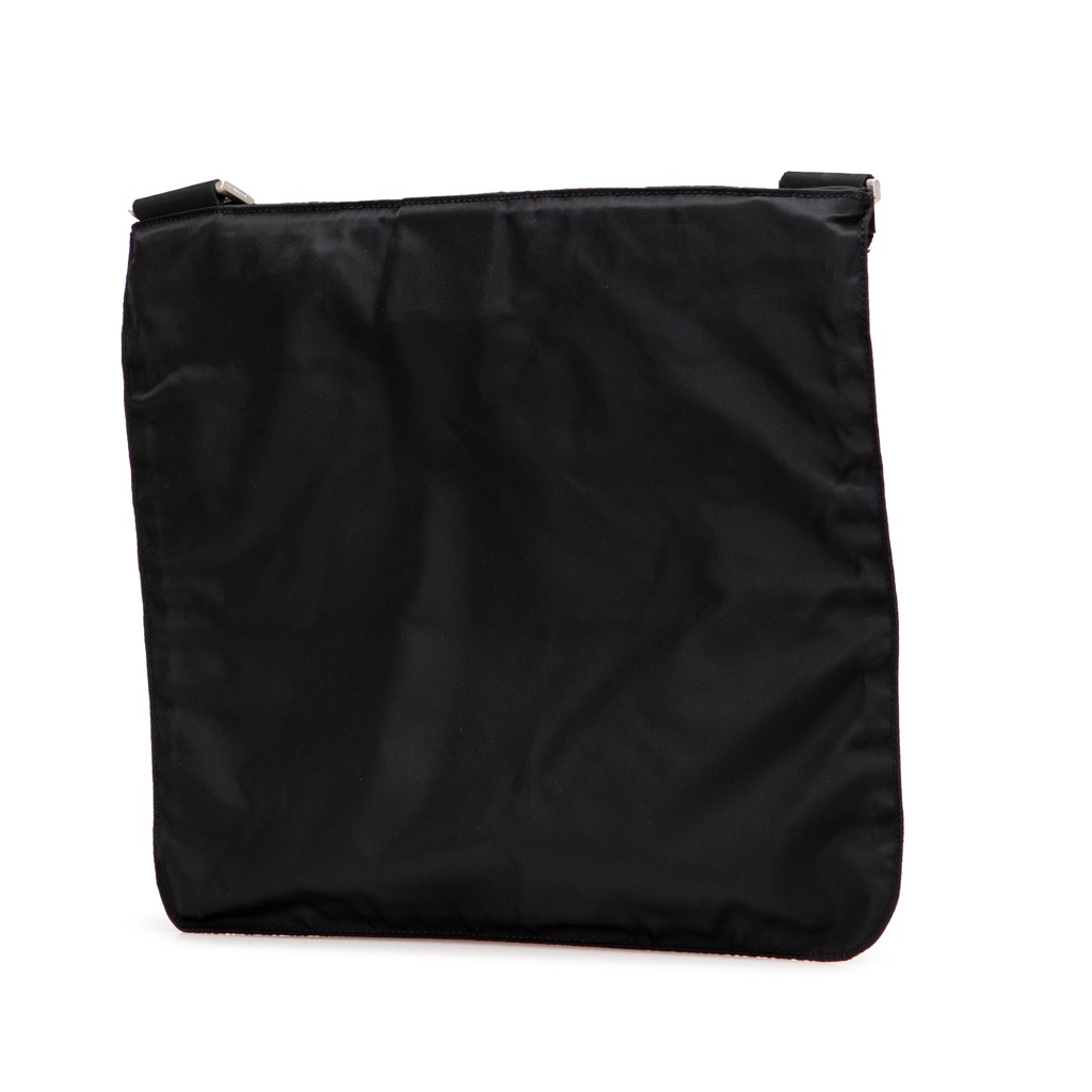 Prada Tessuto Zip Top Crossbody - Back view