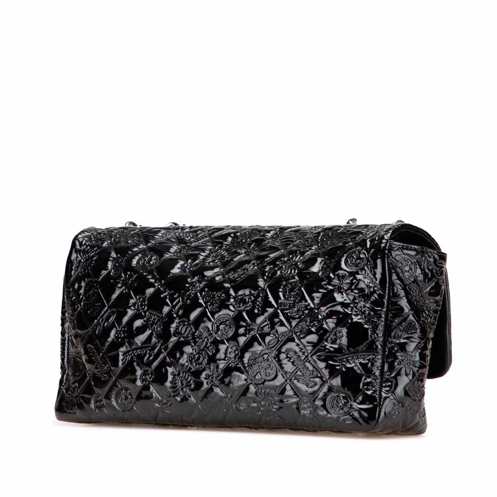 Chanel Jumbo Patent Lucky Symbols Flap - 2