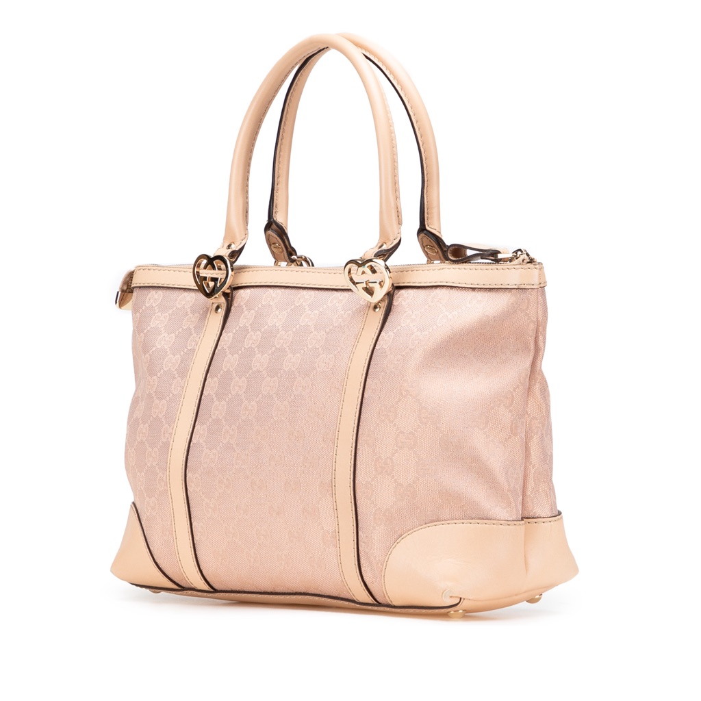 Gucci GG Canvas Lovely Tote - Back view