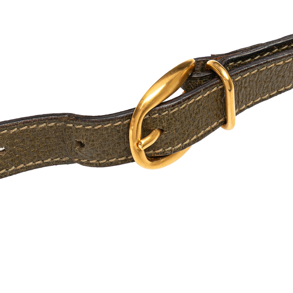 Gucci Leather Bamboo Crossbody - Image 11