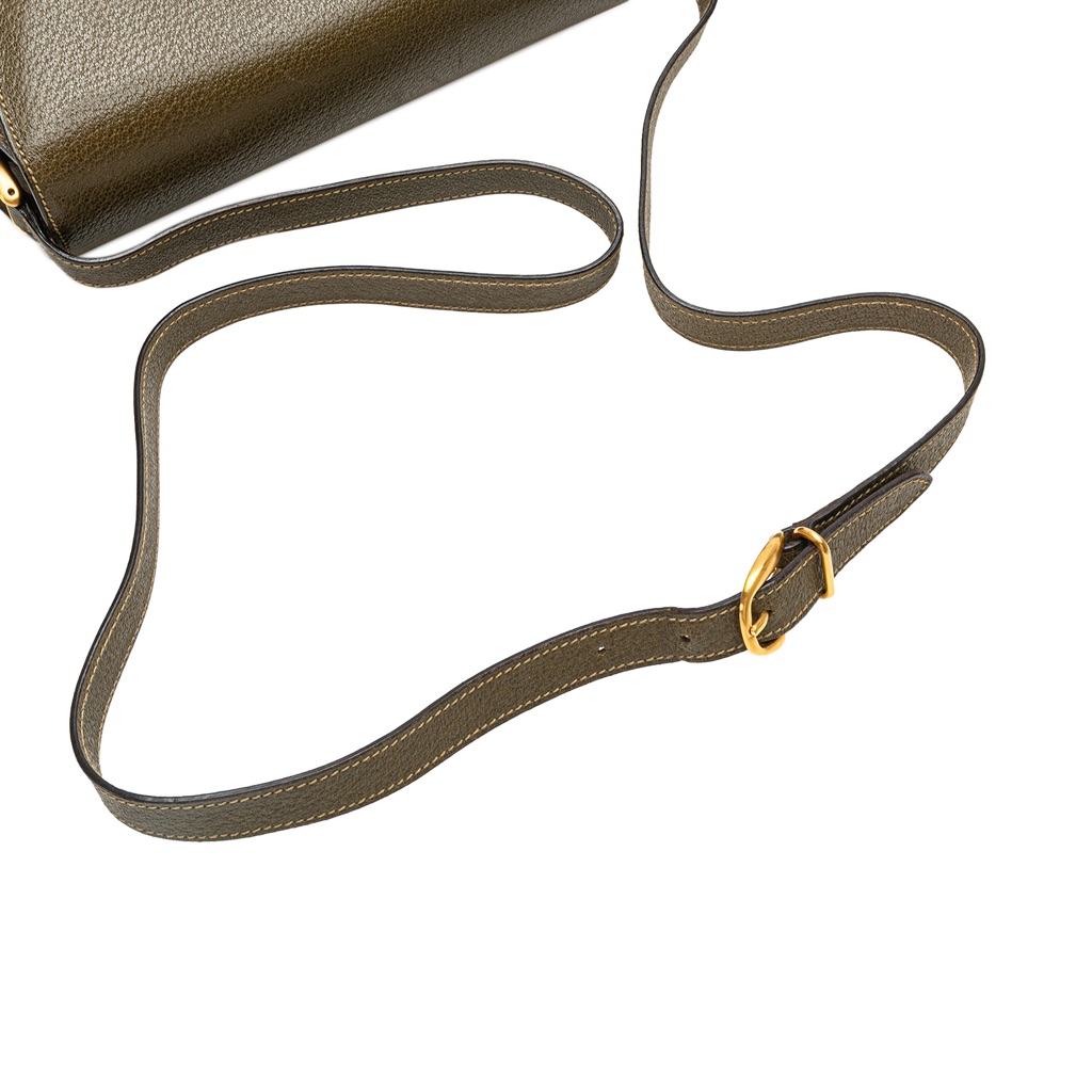 Gucci Leather Bamboo Crossbody - Image 12