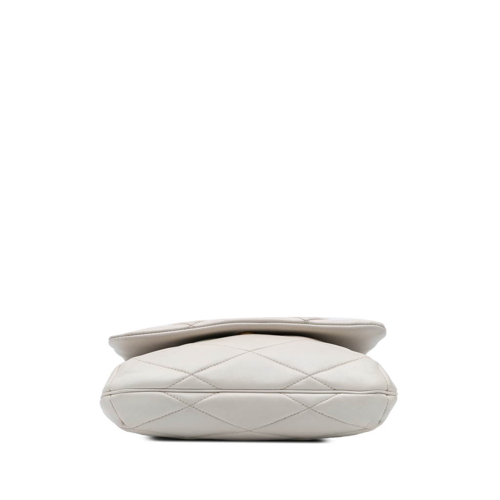 Saint Laurent Quilted Lambskin Le 57 Shoulder Bag - 3