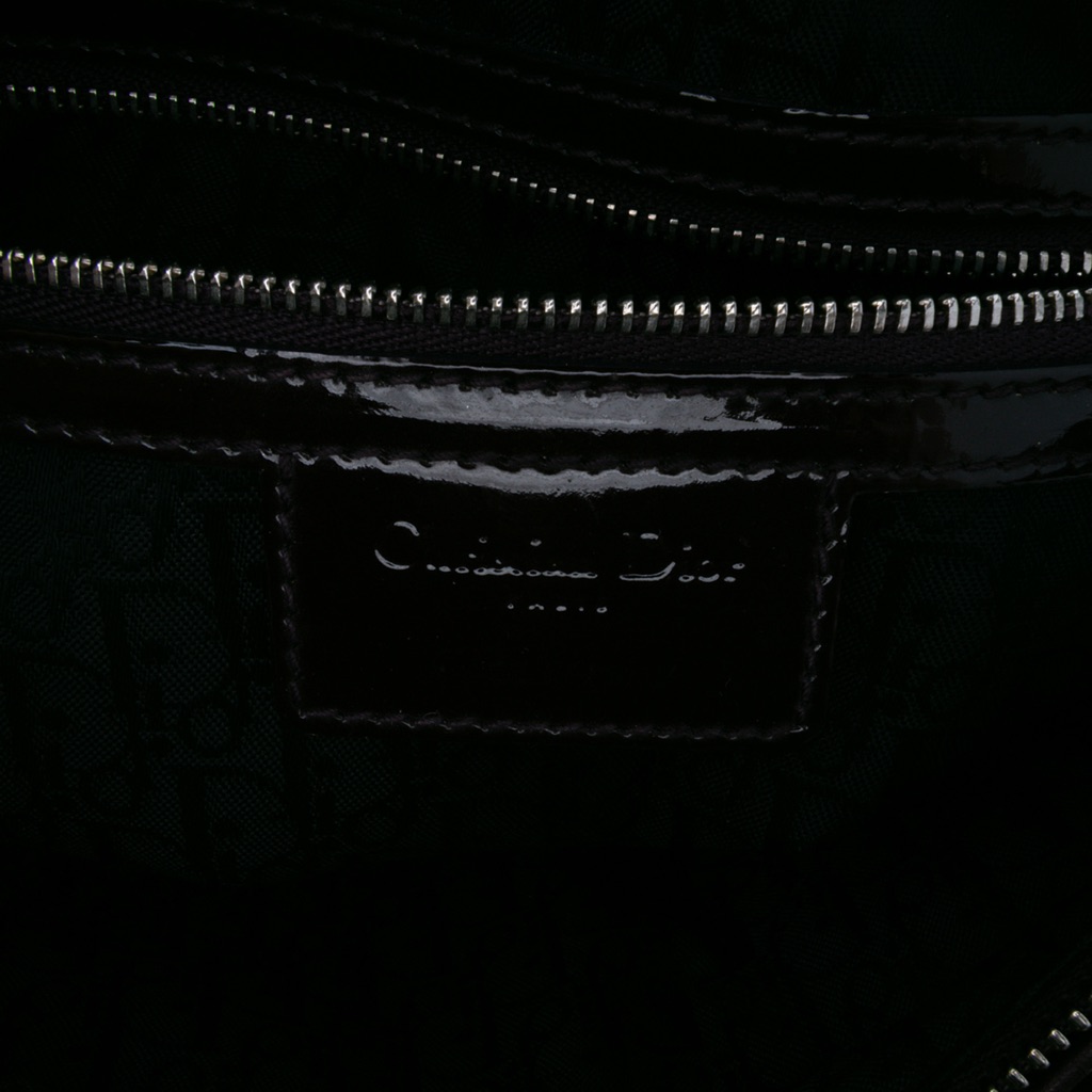 Dior Large Patent Cannage Lady Dior - 5