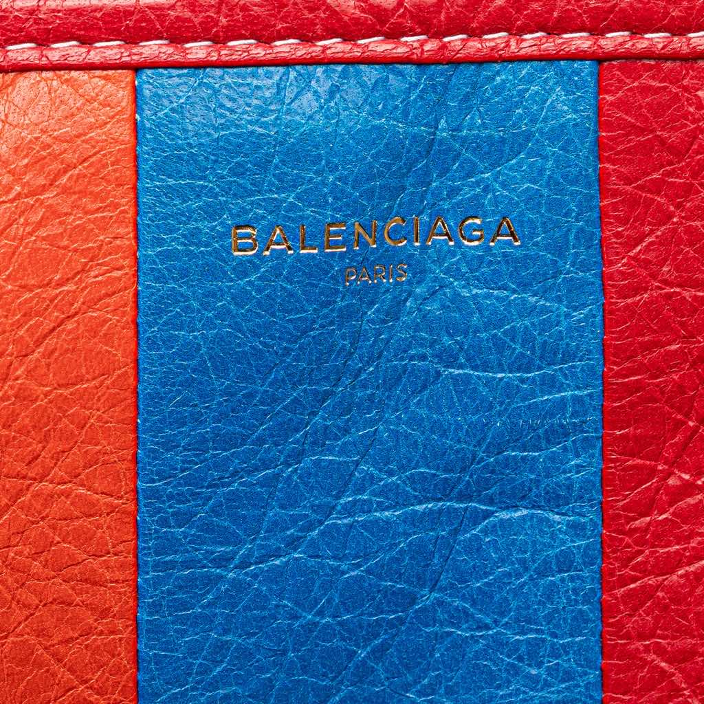 Balenciaga Lambskin Bazar Clutch - Side view