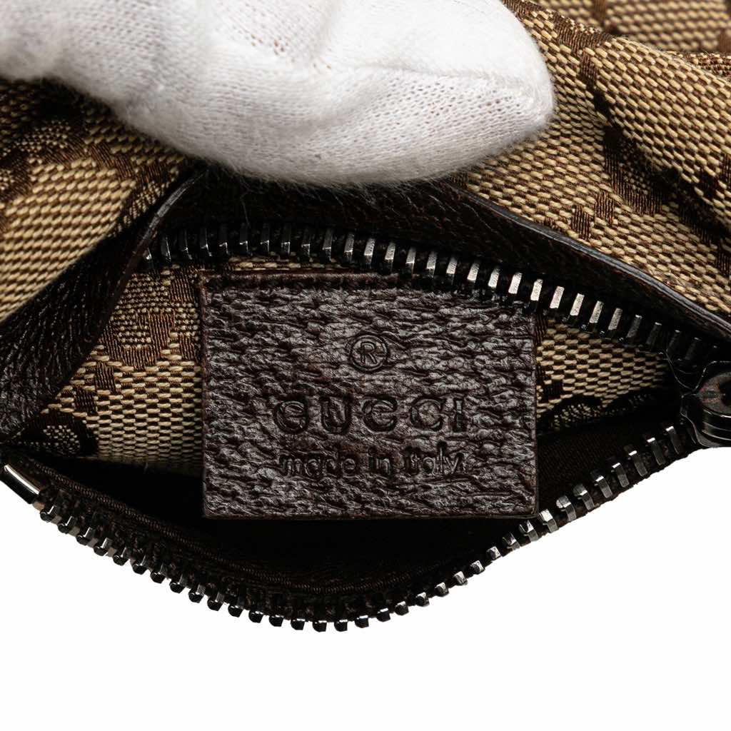 Gucci GG Canvas Web Double Pocket Belt Bag - 5