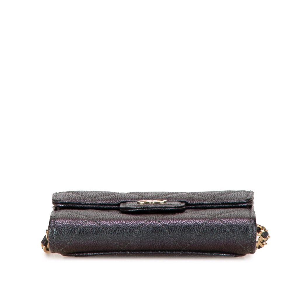 Chanel Small Iridescent Caviar Single Flap - 3