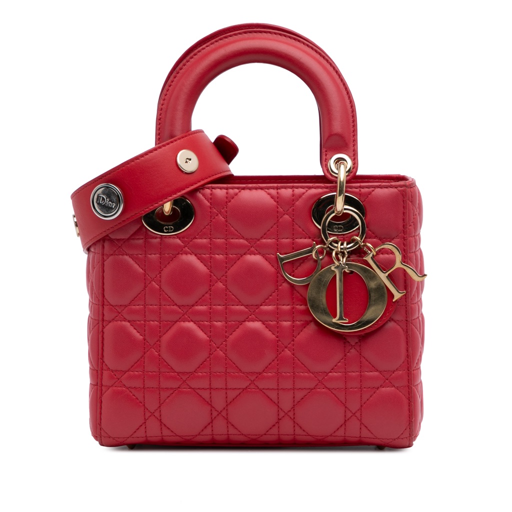 Dior Small Lambskin Cannage My ABCDior Lady Dior