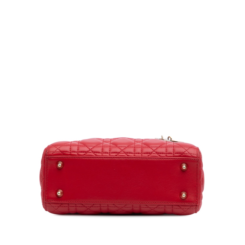 Dior Small Lambskin Cannage My ABCDior Lady Dior - Image 6