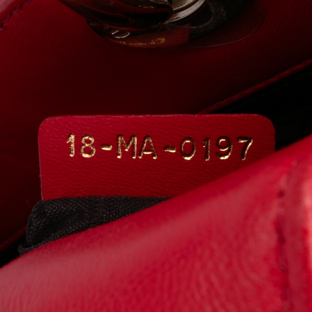 Dior Small Lambskin Cannage My ABCDior Lady Dior - Detail 1