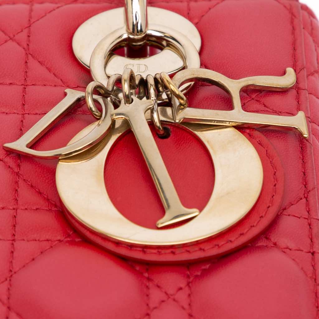 Dior Small Lambskin Cannage My ABCDior Lady Dior - Image 10