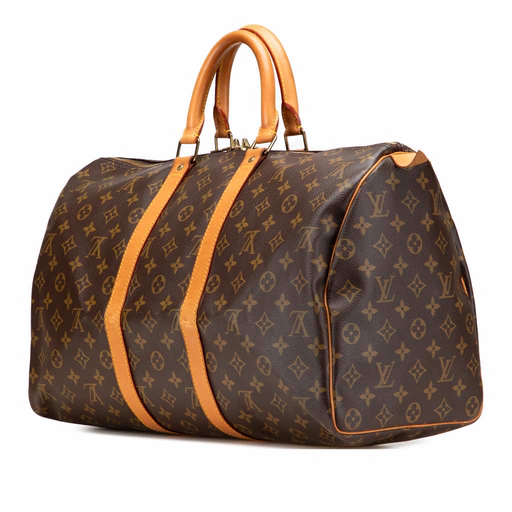 Louis Vuitton Monogram Keepall 45 - Back view