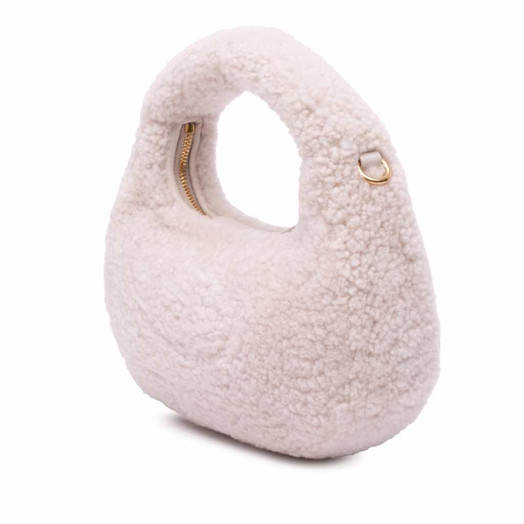 Miu Miu Mini Shearling Wander Satchel - 2