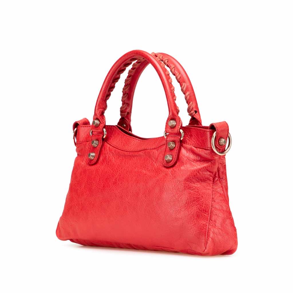 Balenciaga Lambskin Motocross Classic First Giant 12 Satchel - 2