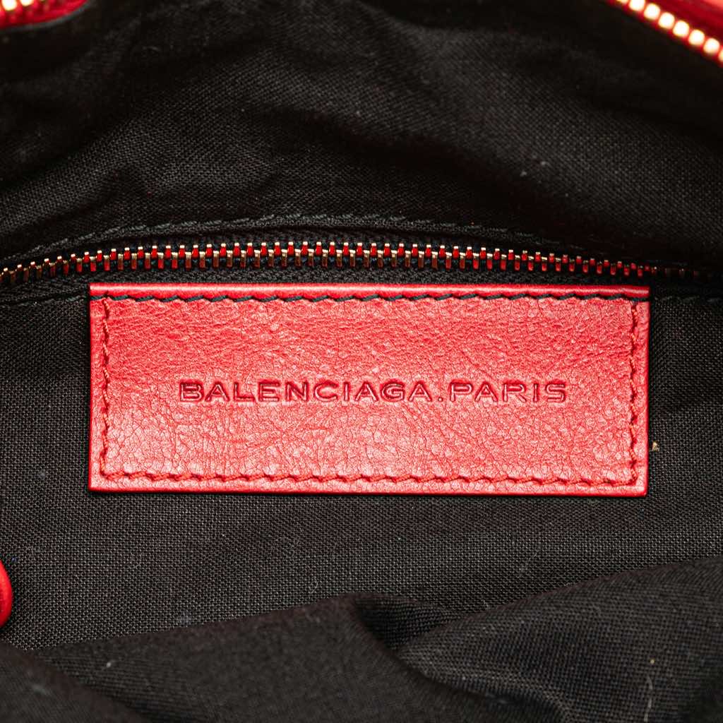 Balenciaga Lambskin Motocross Classic First Giant 12 Satchel - 5