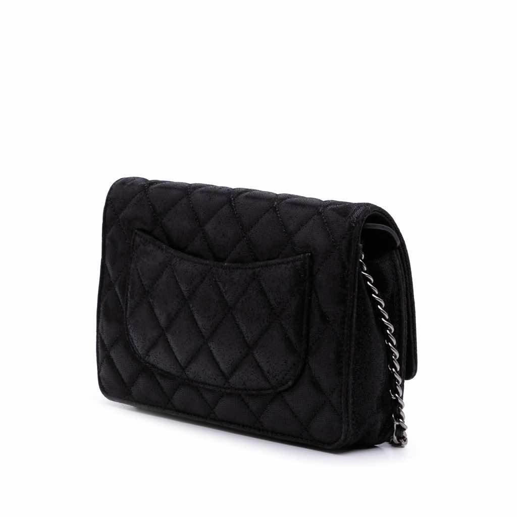 Chanel Sequined Goatskin CC Crystal Wallet On Chain - 2