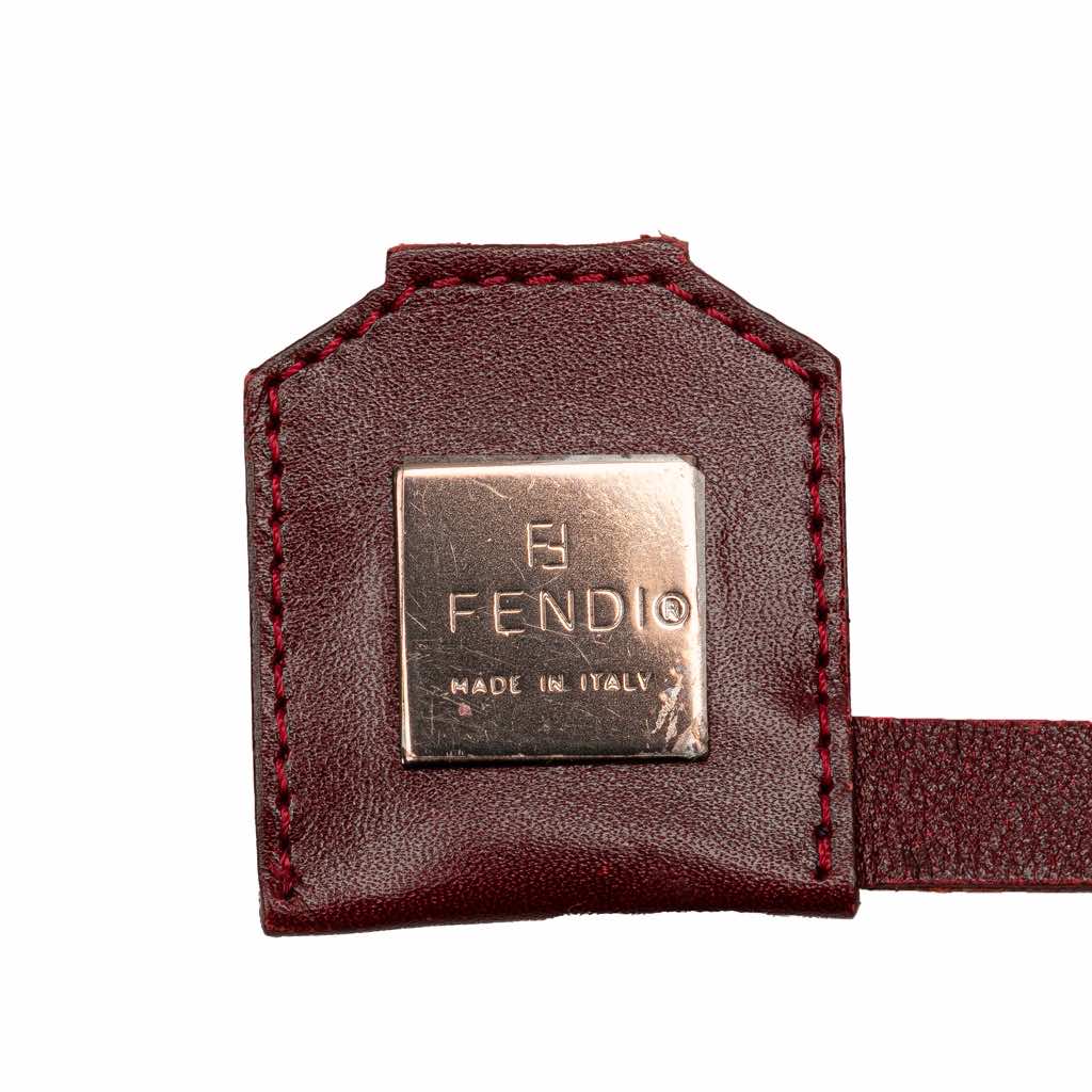 Fendi Zucchino Canvas Tote - Side view