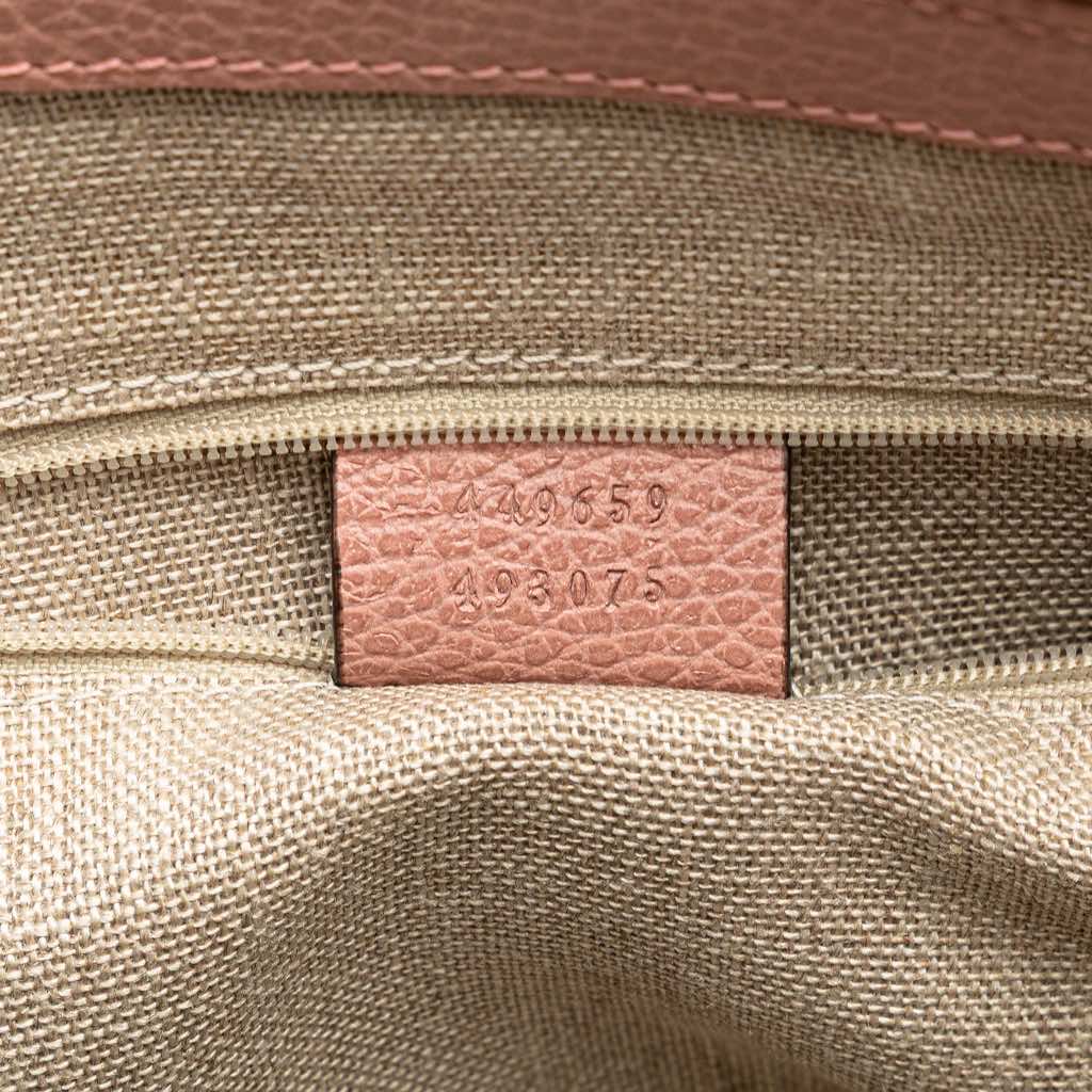 Gucci Dollar Calfskin GG Charm Satchel - Detail 1