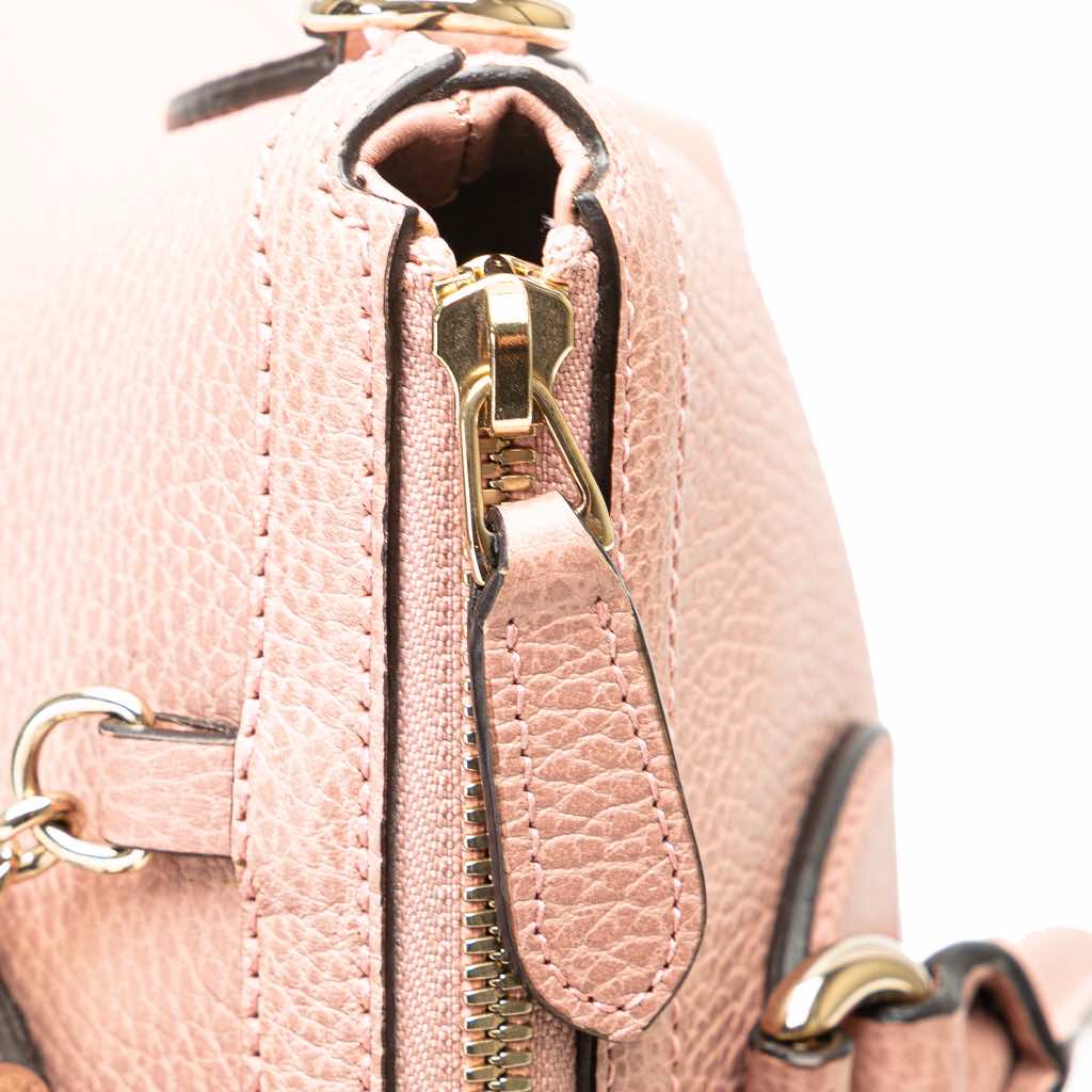 Gucci Dollar Calfskin GG Charm Satchel - Detail 2