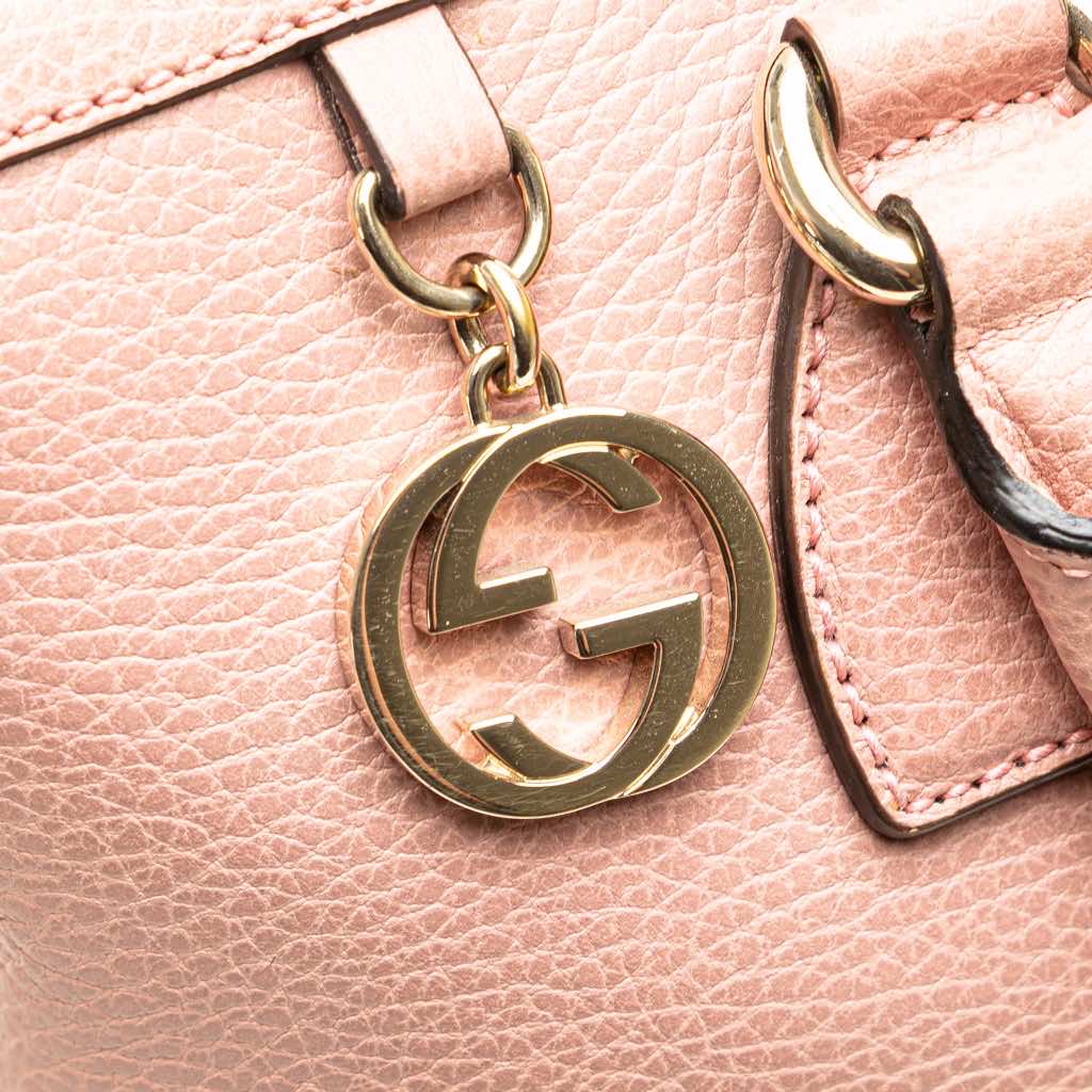 Gucci Dollar Calfskin GG Charm Satchel - Image 10