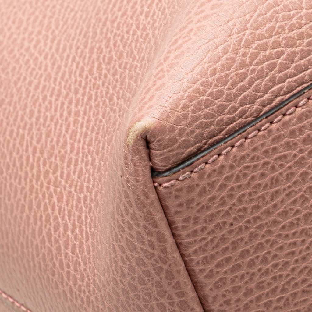 Gucci Dollar Calfskin GG Charm Satchel - Image 12